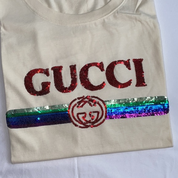 GUCCI Sequin T-Shirt - Picture 2 of 9